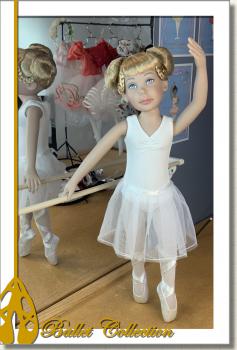 Affordable Designs - Canada - Leeann and Friends - Ballet Practice - White - Outfit